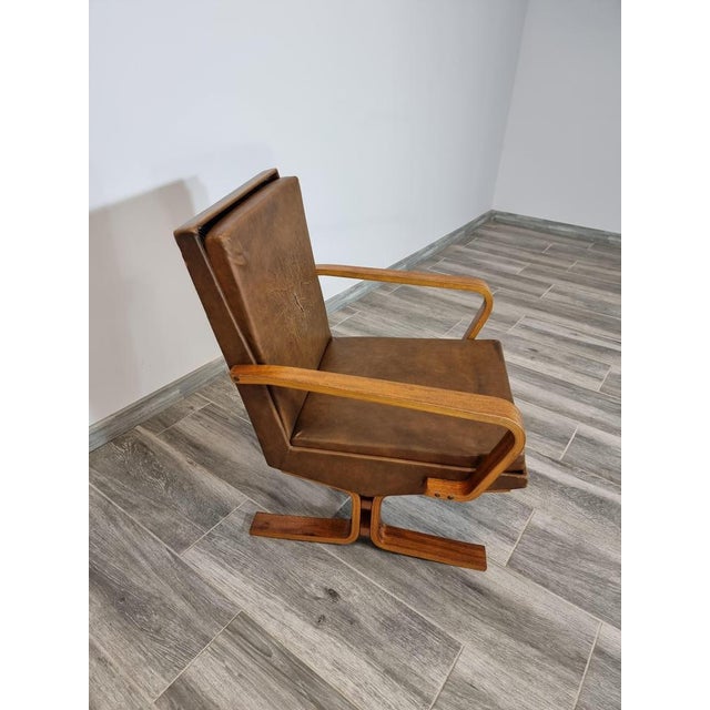 Czechoslovakian Armchair by Ludvik Volak for Holes Tree For Sale - Image 4 of 16