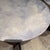 For your consideration a pair of side tables with sculptural tripod base and round goatskin top in blue color. Custom...