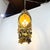 1970s Torch Cut Brass Brutalist Chandelier by Tom Greene for Feldman For Sale In Dallas - Image 6 of 15