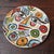Blue Ceramic Wall Plate by Gennaro Condurso, Seminara, Italy, 2000s For Sale - Image 8 of 8