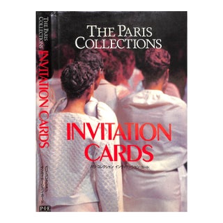 "The Paris Collections Invitation Cards 1983-1993" 1994 Nakajima, Akiko [Editor] For Sale