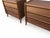 Mid Century Modern Walnut Nightstands. - Pair For Sale In San Diego - Image 6 of 10