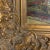 Wood Signed Antique French Interior Oil Painting For Sale - Image 7 of 13