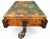 Early 20th Century Globe Vise & Truck Co. Industrial Original Patina Green Oak Factory Cart For Sale In Chicago - Image 6 of 18