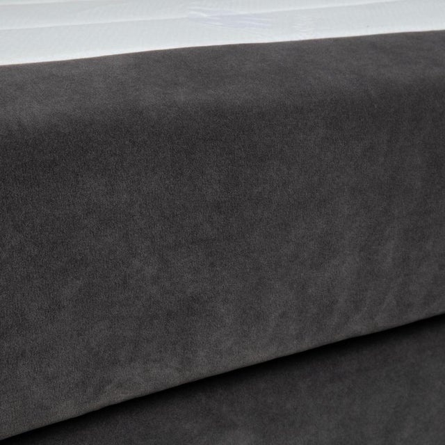 Modern Grey Fabric Bed from Musterring For Sale - Image 3 of 16