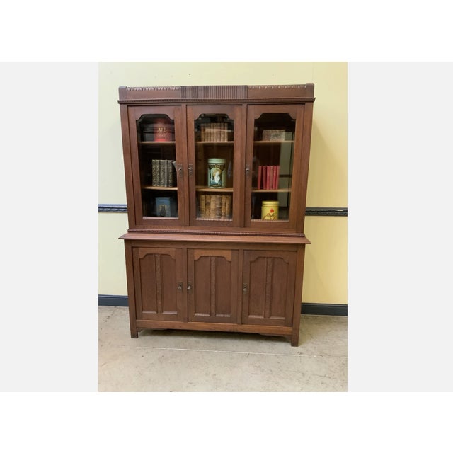 Wood Art Deco Display Buffet, 1930 For Sale - Image 7 of 9