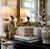Capture the sculptural elegance of mid-century design with this striking vintage oriental figurative lamp base or...