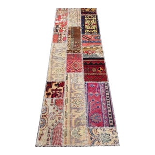 Mid 20th Century Anatolian Kurdish Runner Rug For Sale