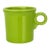 1990s Fiesta Ware Chartreuse Green Ring Handle Coffee Cup by Homer Laughlin For Sale