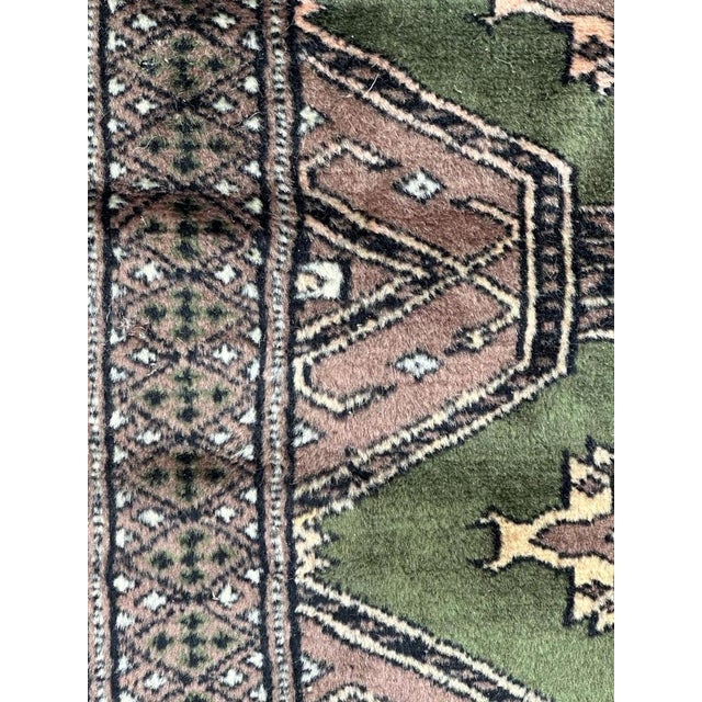 Textile Small Vintage Pakistani Rug from Bobyrugs, 1980s For Sale - Image 7 of 12