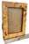 Tan Burlwood and Black Lacquer Picture Frame With Velvet Back– 5.5" X 7" for 4" X 6" Photo | Organic Modern / Coastal Regency For Sale - Image 8 of 11