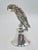 Silver 1970s Mexican Silver Plated & Abalone Parrot Bell in the Style of Emilia Castillo For Sale - Image 8 of 18