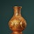 Chinoiserie Ornate Vintage Gilt Bronze Double-Gourd Vase - High-Relief Chinoiserie Vessel For Sale - Image 3 of 10