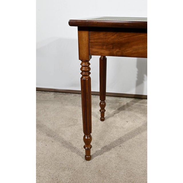 Small Louis Philippe Style Mahogany Desk, Late 19th Century For Sale - Image 10 of 18