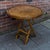 Wood Vintage Tortoise Bamboo and Woven Rattan Folding Bistro Table For Sale - Image 7 of 7
