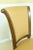 1970s Pair Regency Style Tan Leather Side Chairs For Sale - Image 5 of 11