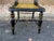 Black Early 20th Century Set of 4 Classical Partial Gilt and Ebonized Wood Cane Seat Dining Chairs For Sale - Image 8 of 11