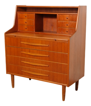 Vintage Secretaire in Teak, 1960s