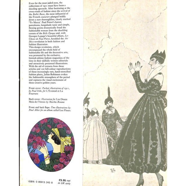 "The Golden Age of Style: Art Deco Fashion Illustration" Book 1976 Robinson, Julian For Sale - Image 4 of 11