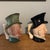 Vintage Beswick Mr. Micawber Character Jugs, Pair Charming pair of vintage Beswick Ware Mr. Micawber character jugs, model...