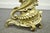 Metal Antique French Louis XV Rococo Style Bronze Brass Acanthus Andirons - A Pair For Sale - Image 7 of 11