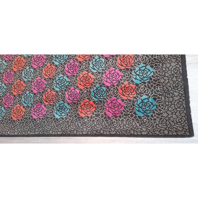 Rosita Rug by by Ottavio Missoni for T&J Vestor Italia, 1980s For Sale - Image 9 of 12