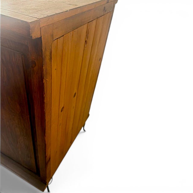 Rustic Southwestern Pine 3-Drawer Planked Clavo Chest or Nightstand For Sale - Image 14 of 14
