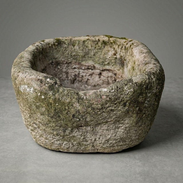 Stone Crucible-Tier Monolith, 1800s For Sale - Image 4 of 9