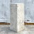 Vintage Coastal Solid Cut Coquina Stone Pedestal For Sale - Image 4 of 12