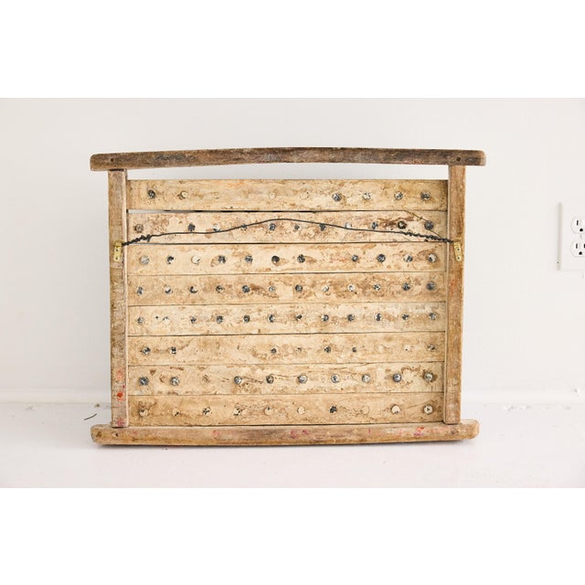 Vintage Industrial Balloon Mold, Repurposed as Rustic Wall Art For Sale - Image 15 of 15