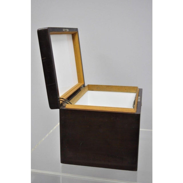 Early 20th Century Antique Mahogany Cigar Humidor Chairish