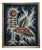 Vintage Night Flower Tapestry, 1970s For Sale