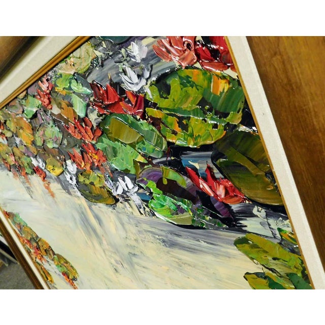 Maya Eventov Untitled Original Acrylic Canvas H.Signed ME111511-03w/custom Frame For Sale - Image 10 of 10