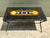 Vintage Geometric Painted Wood Table For Sale - Image 10 of 18
