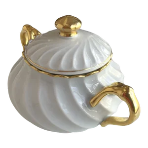 Vintage Haviland Limoges Lidded Sugar Bowl