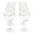 Vintage Gold Rim Champagne Coupe Glasses – Possibly Haviland Limoges – Elegant French Style - Set of 8 For Sale
