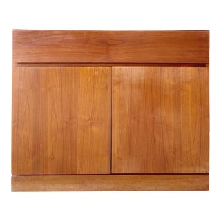 Mid Century Danish Modern Teak Sideboard by Arne Wahl Iversen for Vinde Møbelfabrik For Sale