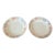 Pair of Vintage Floral Ironstone Serving Bowls For Sale
