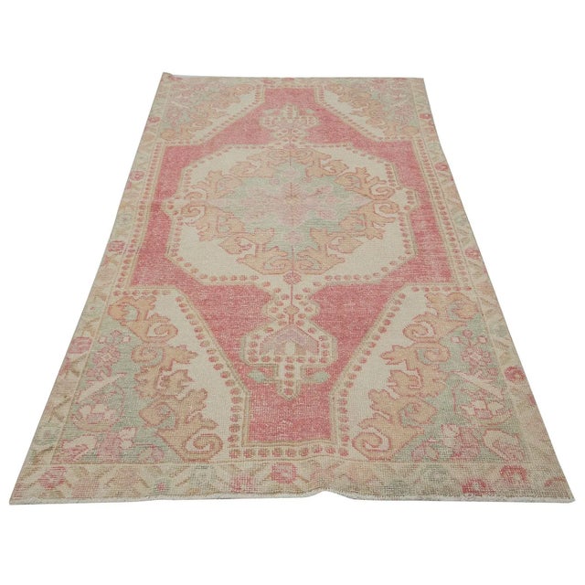 Vintage handknotted rug from Konya region of Turkey. Approximately 50-60 years old. In very good condition.