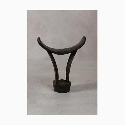 Wood Vintage Ethiopian Headrest in Wood For Sale - Image 7 of 7