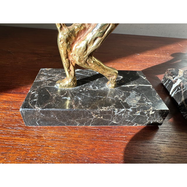 Vintage Brutalist Bookends, 1970s, Set of 2 For Sale - Image 15 of 17