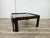 Mid-Century Modern Coffee Table with Smoked Glass attributed to Afra and Tobia Scarpa for Cassina, 1960s For Sale - Image 3 of 18