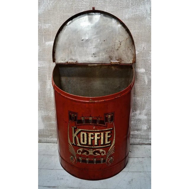 Large Cafe Container by Etall.J.Schuybroek, 1905 For Sale - Image 6 of 10
