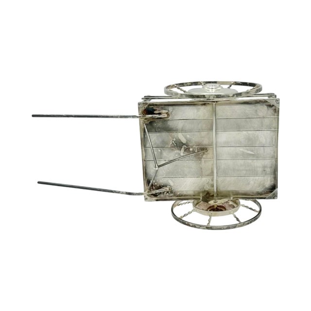Silver Vintage Cartier Sterling Silver Condiment Wagon Cart Serving Piece For Sale - Image 8 of 9