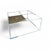 2000 - 2009 Brutalist Coffee Table in Metal and Copper with Steel Tops, 1980s For Sale - Image 5 of 9
