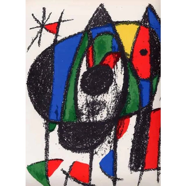 Artist: Joan Miro Country: Spain Title: Untitled V2-5 Medium: Original Lithograph Marks: Not signed not numbered Size:...