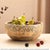 Elevate your kitchen and dining experience with a touch of artisanal soul. This Handcrafted Wood Fruit Bowl is a stunning...