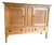 1970s Danish Oak Brutalist Carved Front Sideboard Attrb Henning Kjaernulf For Sale