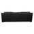 Leather Three-Seater Black Sofa from Minotti For Sale - Image 10 of 12