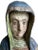 A beautiful antique Santos wood carving of the Virgin Mary — beautiful sculptural lines, a devotional piece with wonderful...